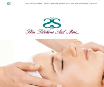 Skinsolutionsandmore.com(SKIN CARE IN SOUTH PARK) Screenshot