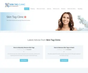 Skintagclinic.com(Skin Tag Removal Help & Advice) Screenshot