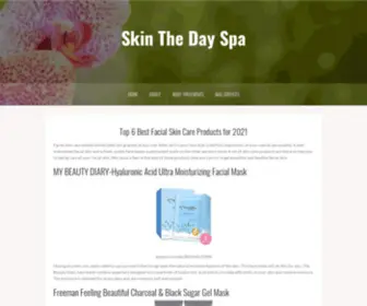 Skinthedayspa.com(Skin The Day Spa) Screenshot