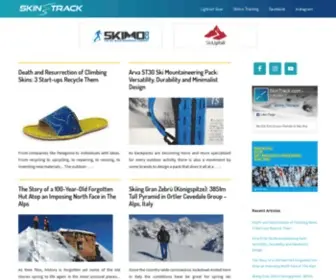 Skintrack.com(Ski Mountaineering and Adventurous Ski Touring) Screenshot