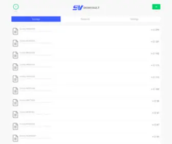 Skinvault.co(Skinvault) Screenshot