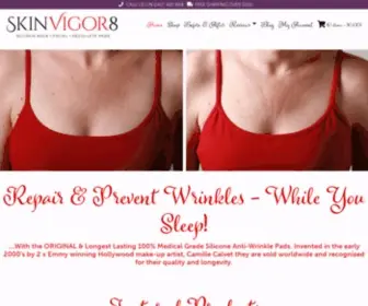 Skinvigor8.com.au(Silicone Chest Wrinkle Repair Pads) Screenshot