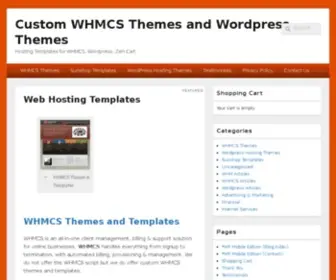 Skinzee.com(Hosting Templates for WHMCS) Screenshot