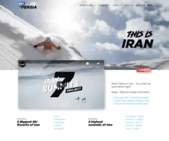 Skiofpersia.com(Ski of Persia) Screenshot