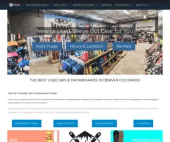 Skioutabounds.com(Used Ski & Snowboard Shop in Centennial & Denver) Screenshot