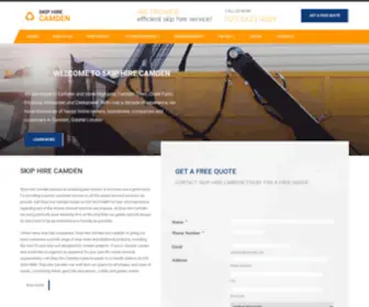 Skip-Hire-Camden.co.uk(The Camden Skip Hire Company) Screenshot