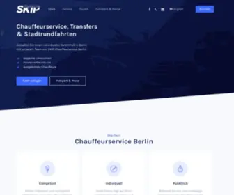 Skip-Tours.com(Touristikservice in Berlin) Screenshot