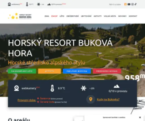 Skiparkcervenavoda.cz(Horský) Screenshot