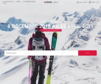 Skipassmeribelmottaret.com(Forfait de ski Méribel) Screenshot