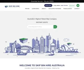 Skipbinhireaustralia.com.au(Skip Bin Hire) Screenshot