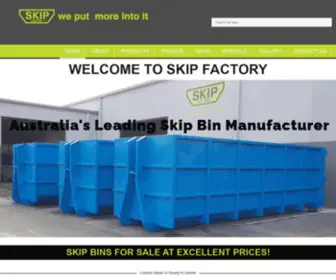 Skipfactory.com(Skip Factory) Screenshot