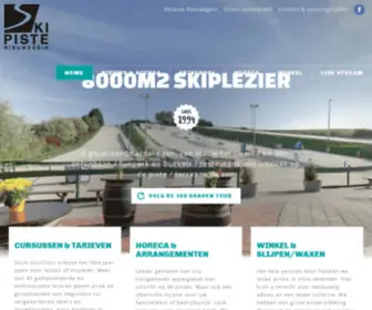 Skipistenieuwegein.nl(Skipiste Nieuwegein) Screenshot