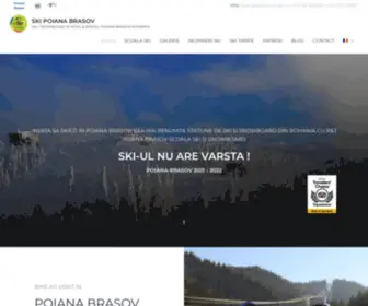 Skipoianabrasov.ro(Va asteptam in Poiana Brasov cu cel mai modern centru de inchiriere ski si snowboard) Screenshot