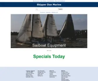 Skipper-Dan.com(Marine electrical) Screenshot