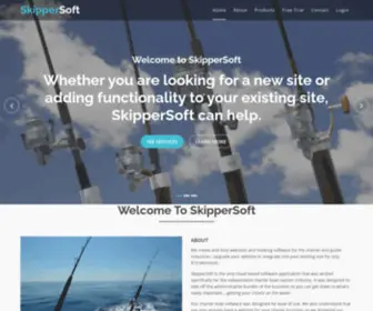 Skippersoft.net(Charter Boat Software and Websites for Captains) Screenshot