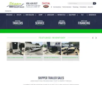 Skippertrailers.com(Skipper Trailer Sales) Screenshot