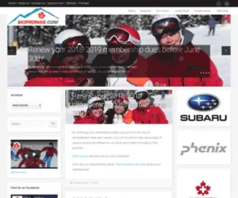 Skipromag.com(CANADIAN SKI INSTRUCTORS' ALLIANCE) Screenshot