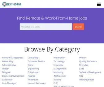 Skipthedrive.com(Find Telecommuting) Screenshot