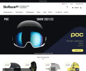 Skirace24.com(Ski Racing Equipment) Screenshot