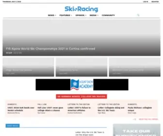 Skiracing.com(Ski Racing Media) Screenshot