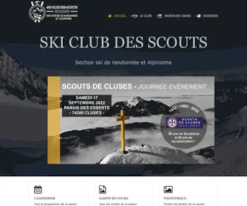 Skirando.net(Ski Club des Scouts) Screenshot