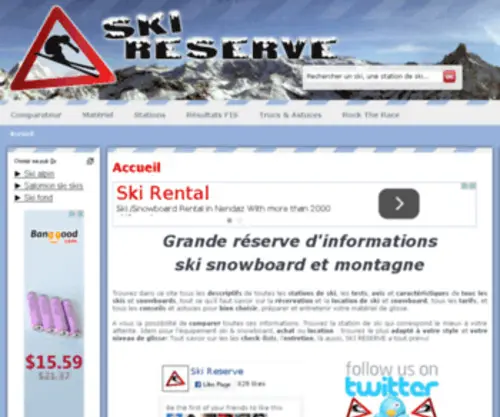 Skireserve.com(Attention Required) Screenshot