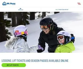 Skirose.com(Ski Tahoe) Screenshot