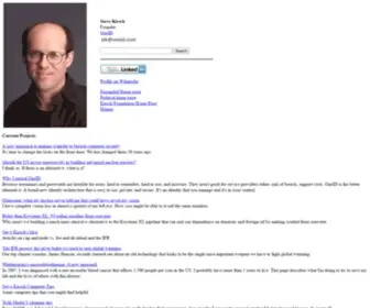 Skirsch.com(Steve Kirsch Home Page (short version)) Screenshot