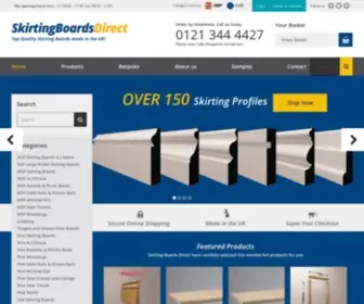 Skirtingboardsdirect.com(The UK’s #1 Skirting Boards Supplier) Screenshot