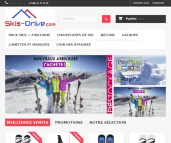 Skis-Drive.com(SSD web hosting services in Europe) Screenshot