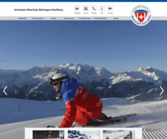 Skischule-Hasliberg.ch(Schweizer Skischule Meiringen) Screenshot