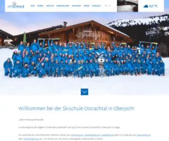 Skischule-Ostrachtal.de(Skischule Ostrachtal in Oberjoch) Screenshot