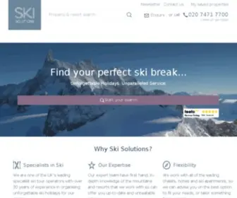 Skisolutions.com(Ski Holidays 2022/2023) Screenshot
