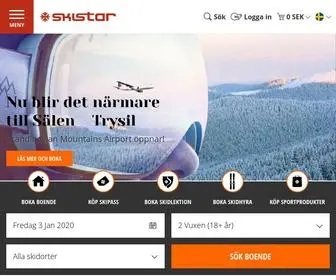 Skistar.com(Boka skidresa) Screenshot