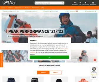 Skistoreswing.nl(Skistore Swing) Screenshot