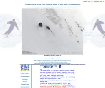 Skistreak.com(SkiStreak-For those who believe it's an Endless Season) Screenshot