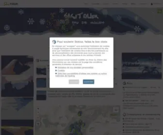 Skitour.fr(Skitour, 100% ski de rando) Screenshot