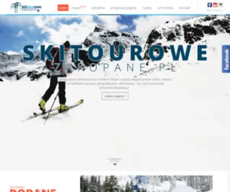 Skitourowezakopane.pl(Skitourowe Zakopane) Screenshot