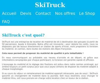 Skitruck.fr(SkiTruck) Screenshot