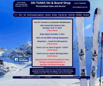 Skitunespa.com(skitunespa) Screenshot