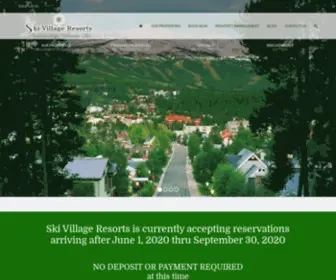 Skivillageresorts.com(Ski Village Resorts) Screenshot