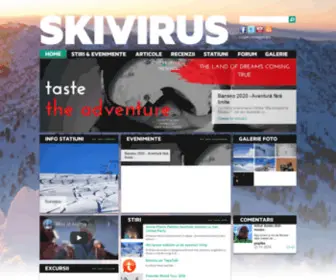 Skivirus.com(Home page) Screenshot
