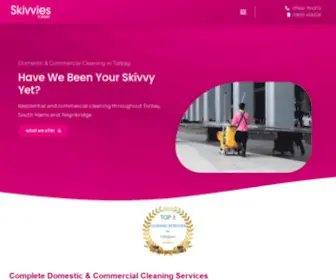 Skivvies.co.uk(Cleaning Services) Screenshot