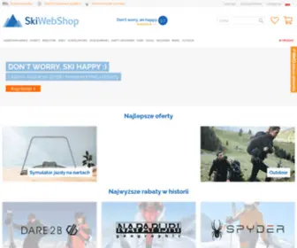 Skiwebshop.pl(Zamów odzież narciarską online w . Techniczna i luksusowa odzież narciarska) Screenshot