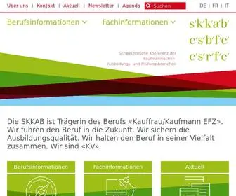 Skkab.ch(Trägerin des Berufs) Screenshot
