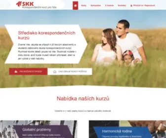 SKK.cz(Dálkové vzdělávání online) Screenshot