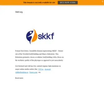 SKKF.org(Styrketräning) Screenshot