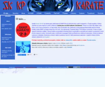 SKKP-Karate.cz(Karate SKKP) Screenshot