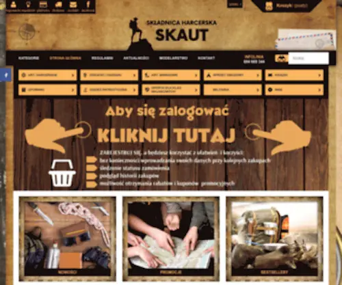 Skladnicaharcerska.pl(Składnica) Screenshot
