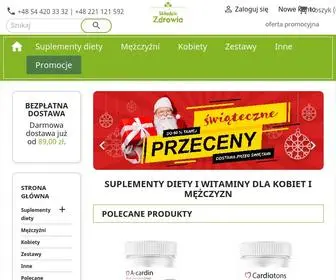 SkladzikZdrowia.com(Suplementy diety dla kobiet i mężczyzn) Screenshot